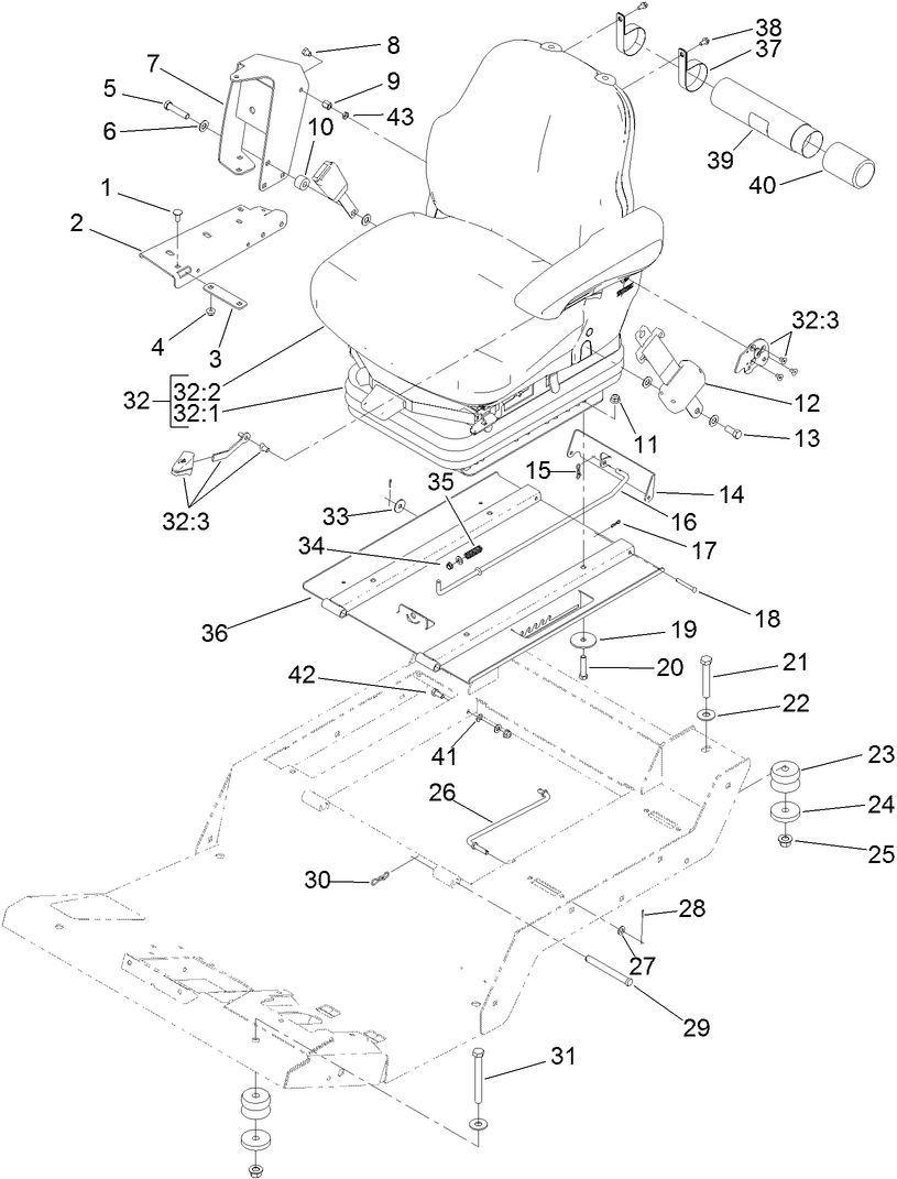 Seat Base and Seat Assembly