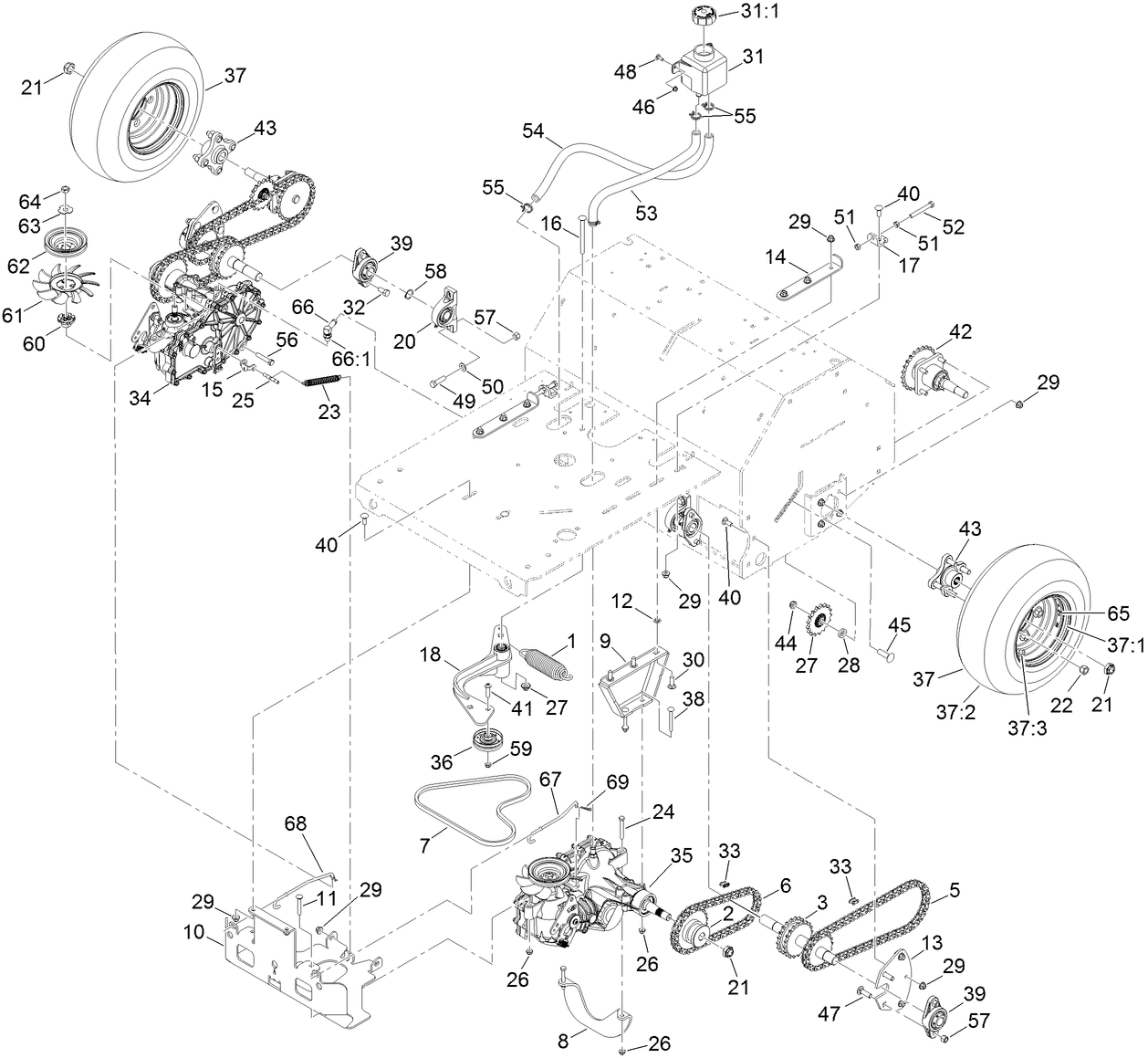 Ground Drive Assembly