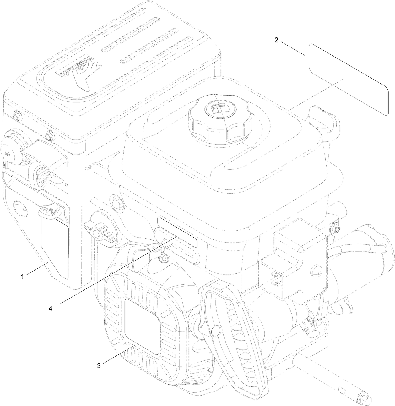 Engine Decal Assembly