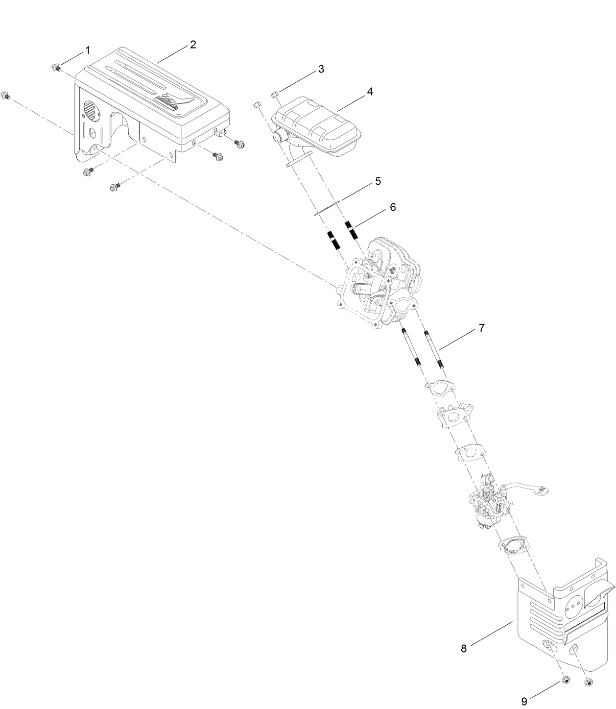 Intake and Exhaust Assembly