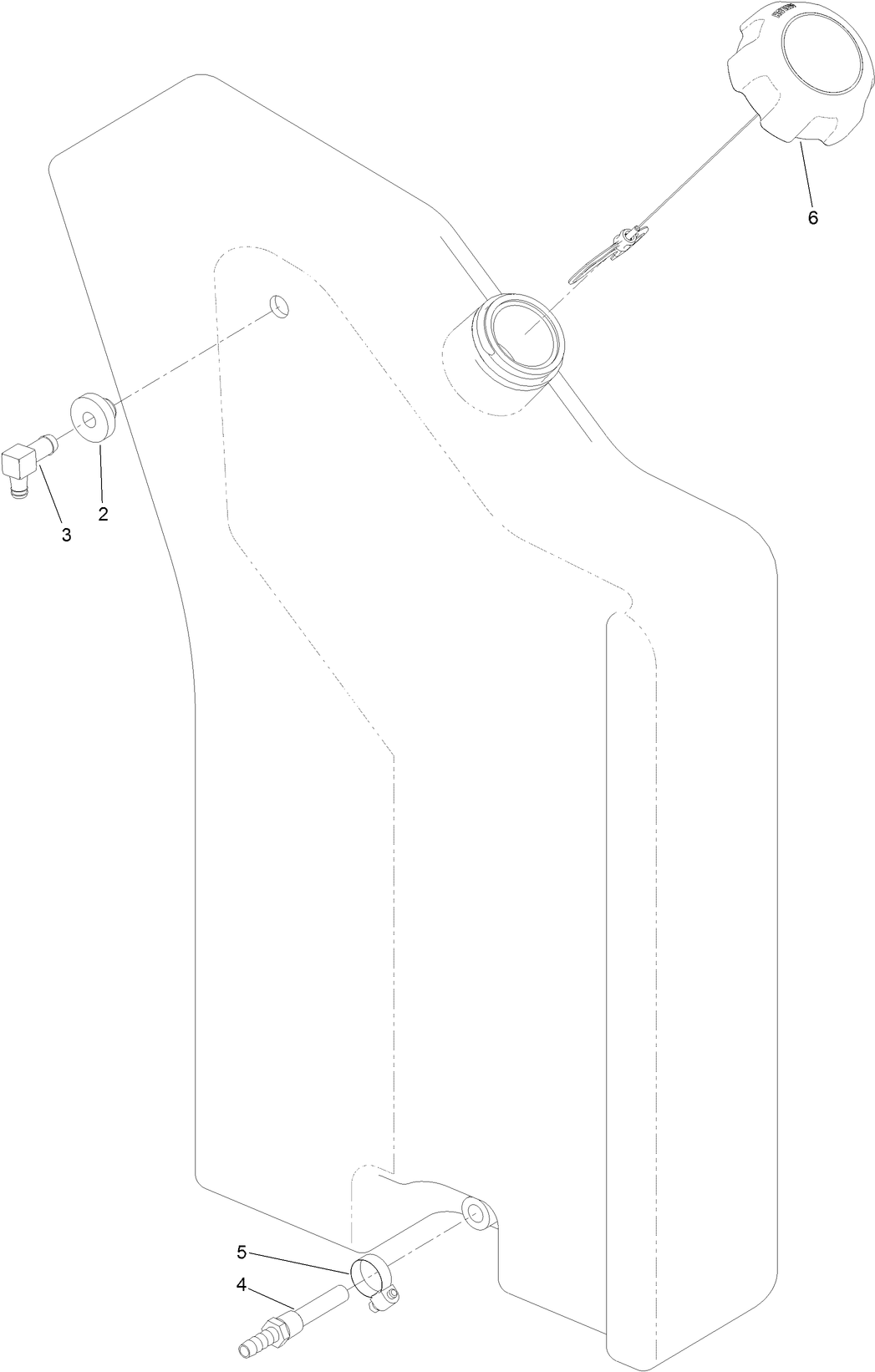 RH Fuel Tank Assembly No. 130-1027