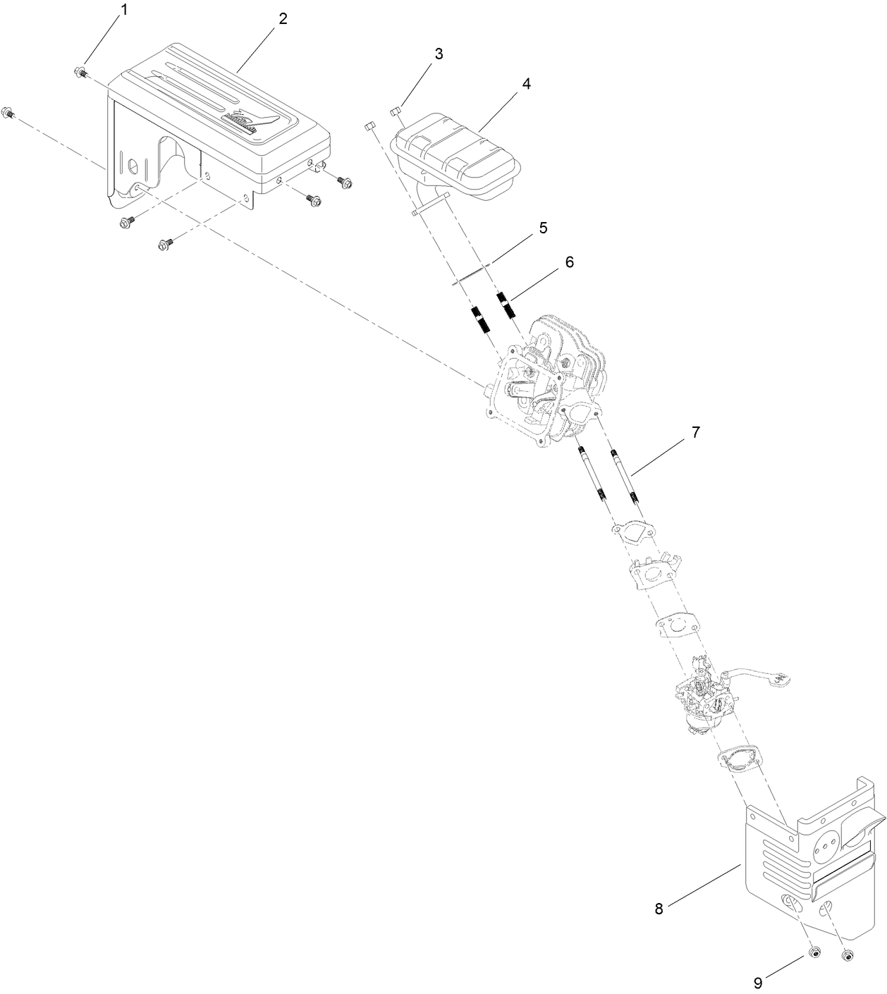 Intake and Exhaust Assembly