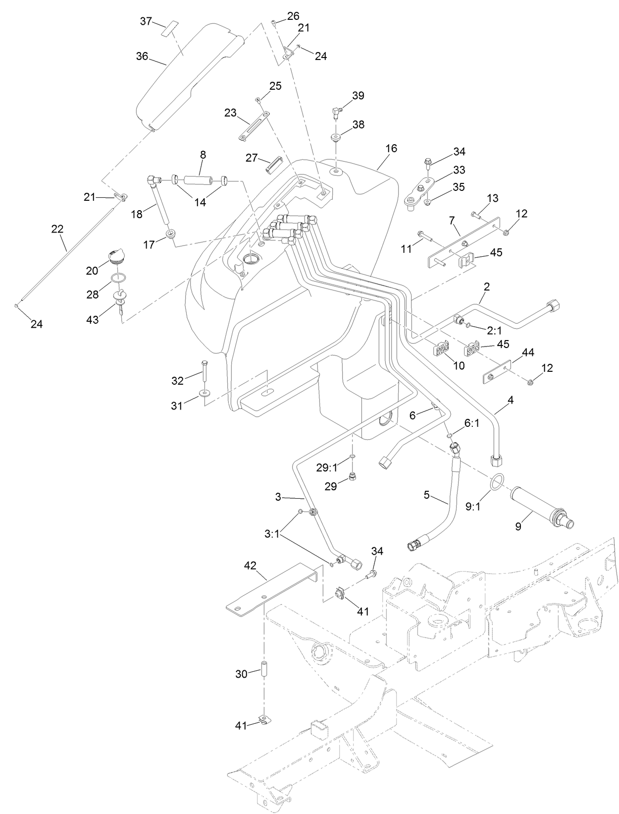 Hydraulic Tank Assembly