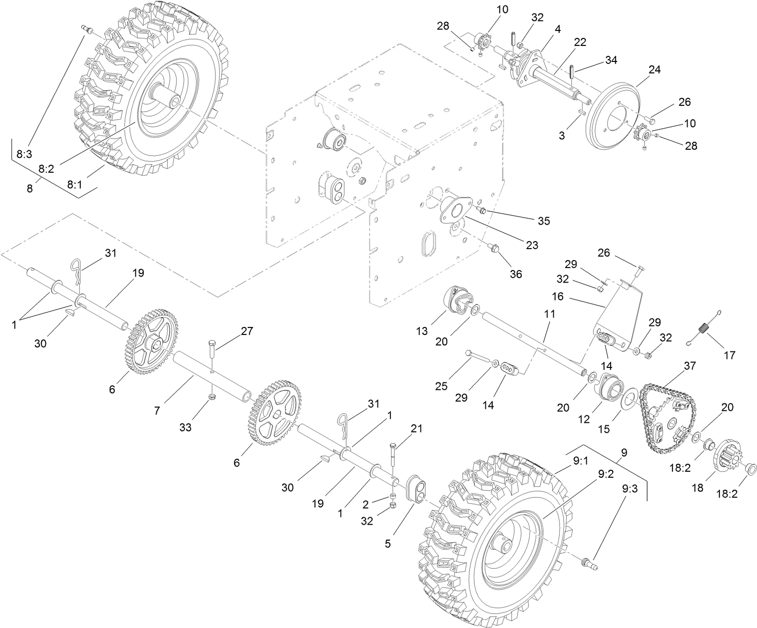 Wheel Clutch Assembly