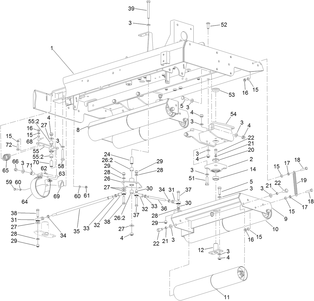 Steering Roller Assembly