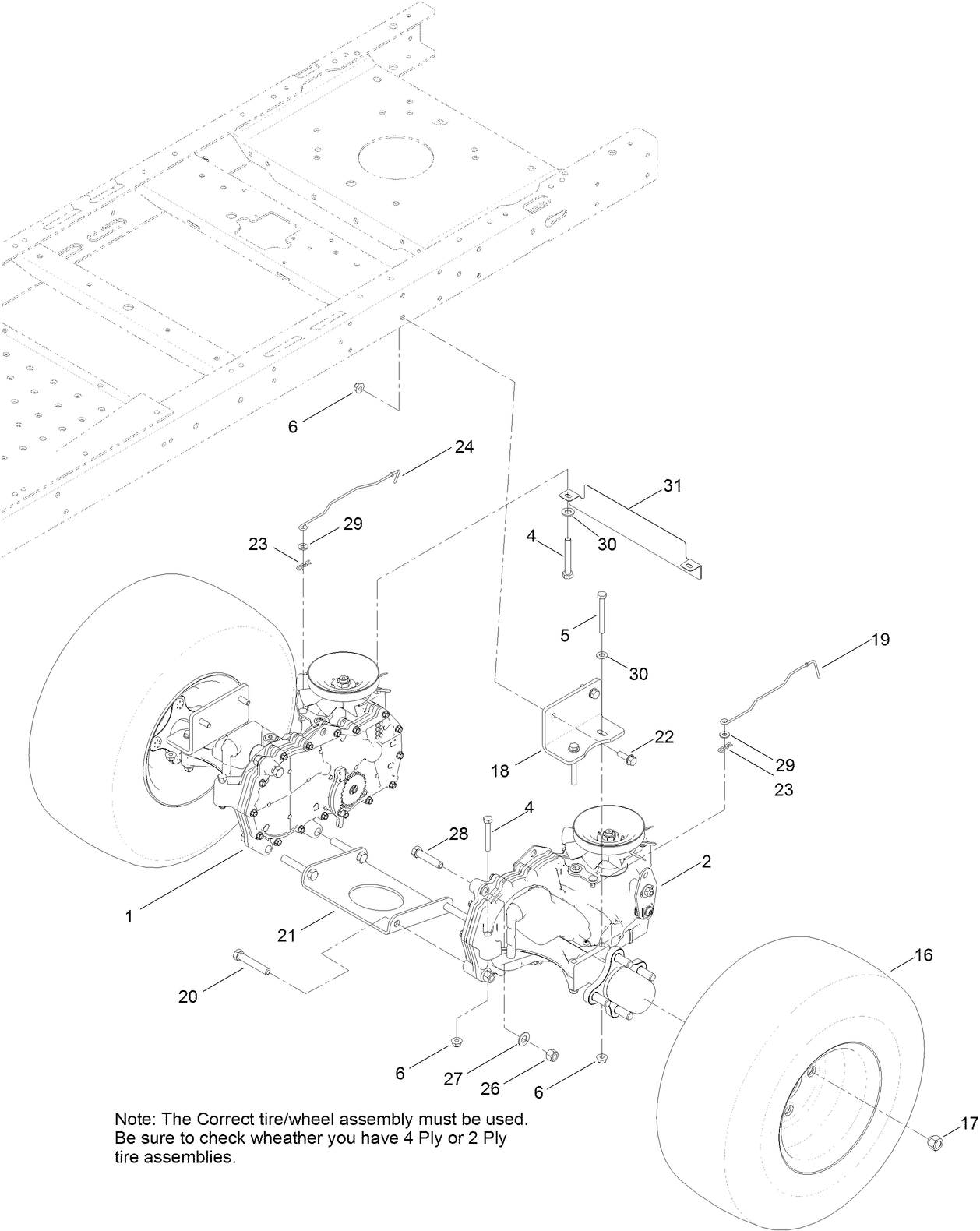 Hydro Transaxle Assembly