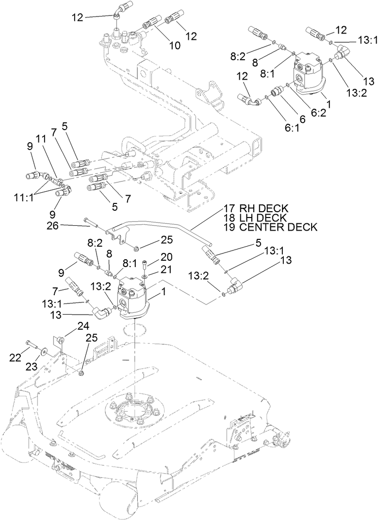 Rotary Motor and Cutting Unit Assembly