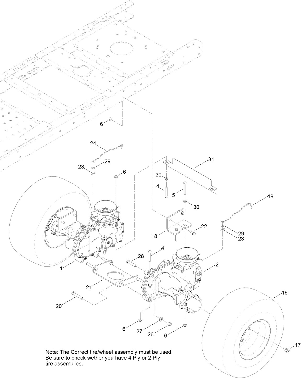 Hydro Transaxle Assembly