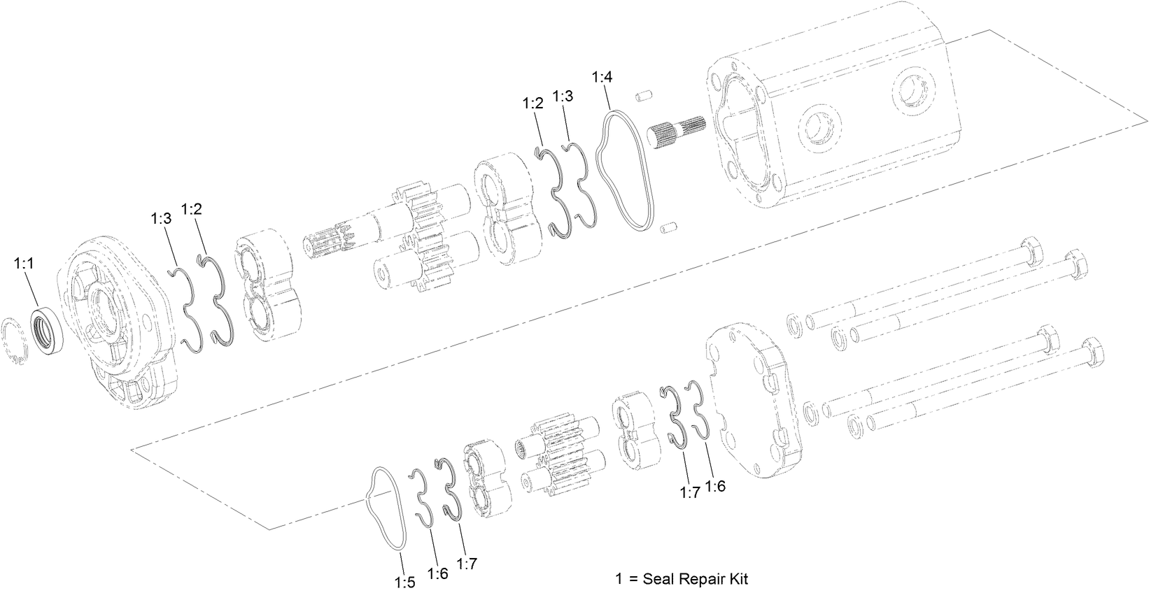 Gear Pump Assembly No. 130-7731
