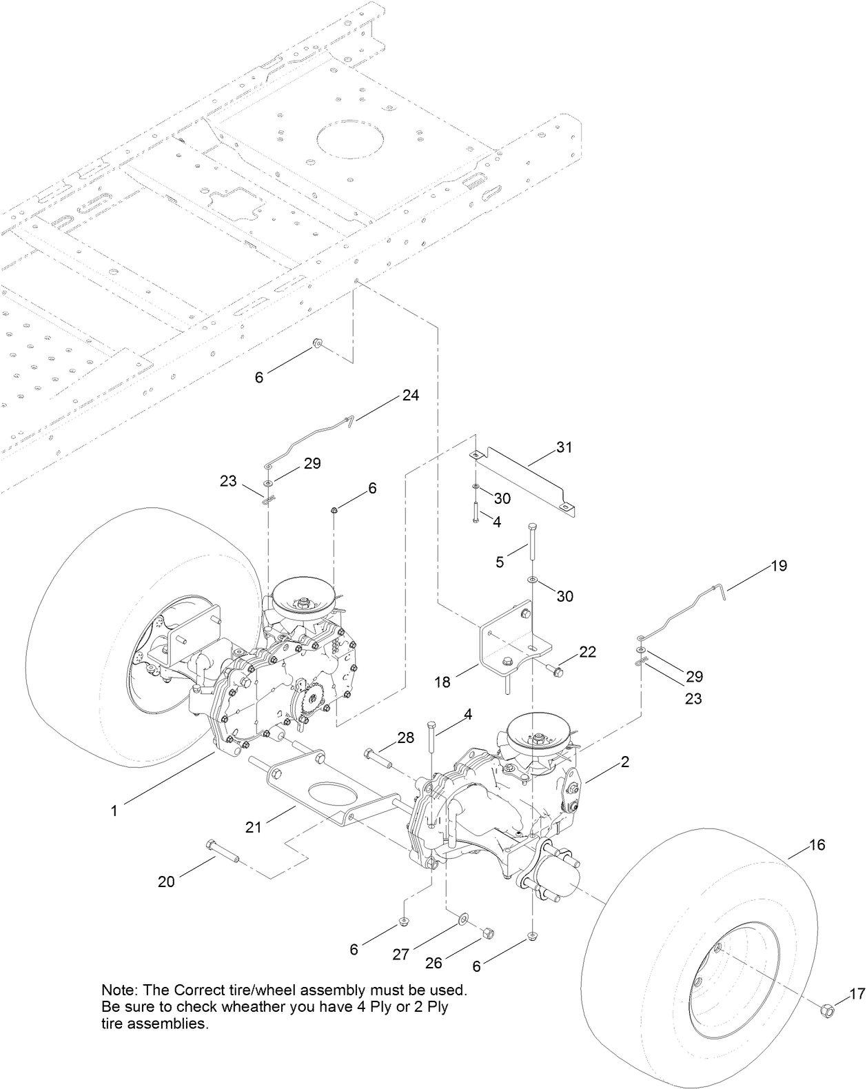 Hydro Transaxle Assembly