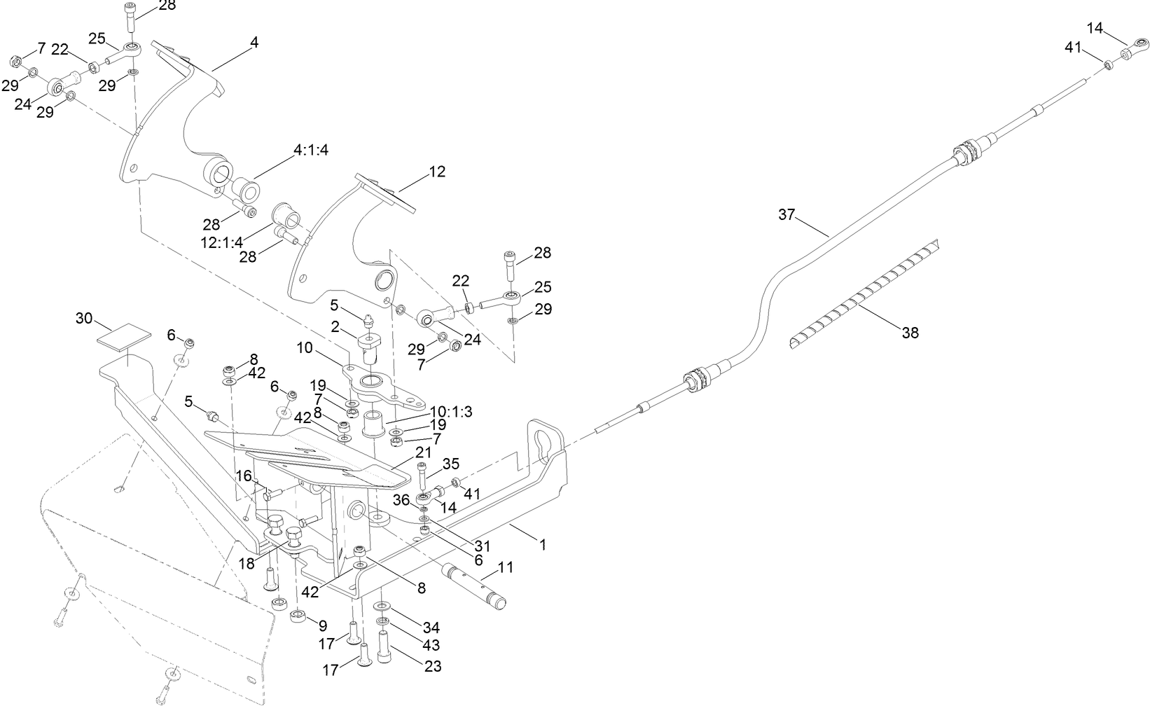 Pedal Control Assembly