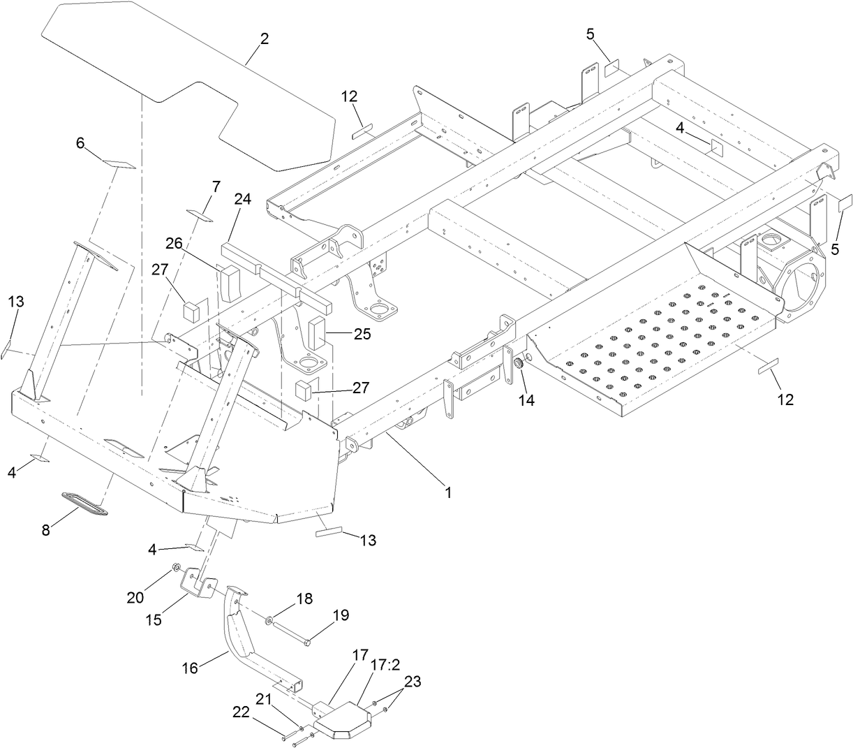 Frame and Step Assembly