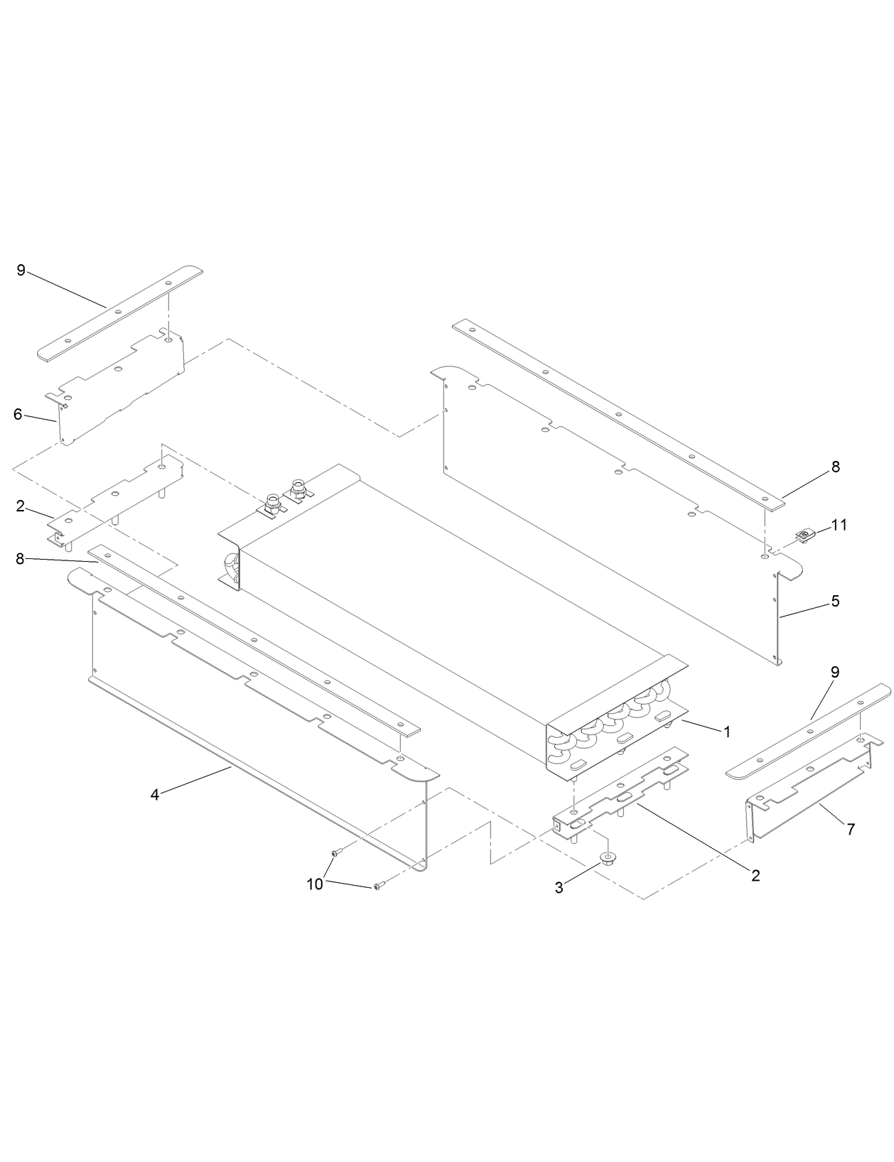 Air Conditioning Duct Assembly No. 132-3468