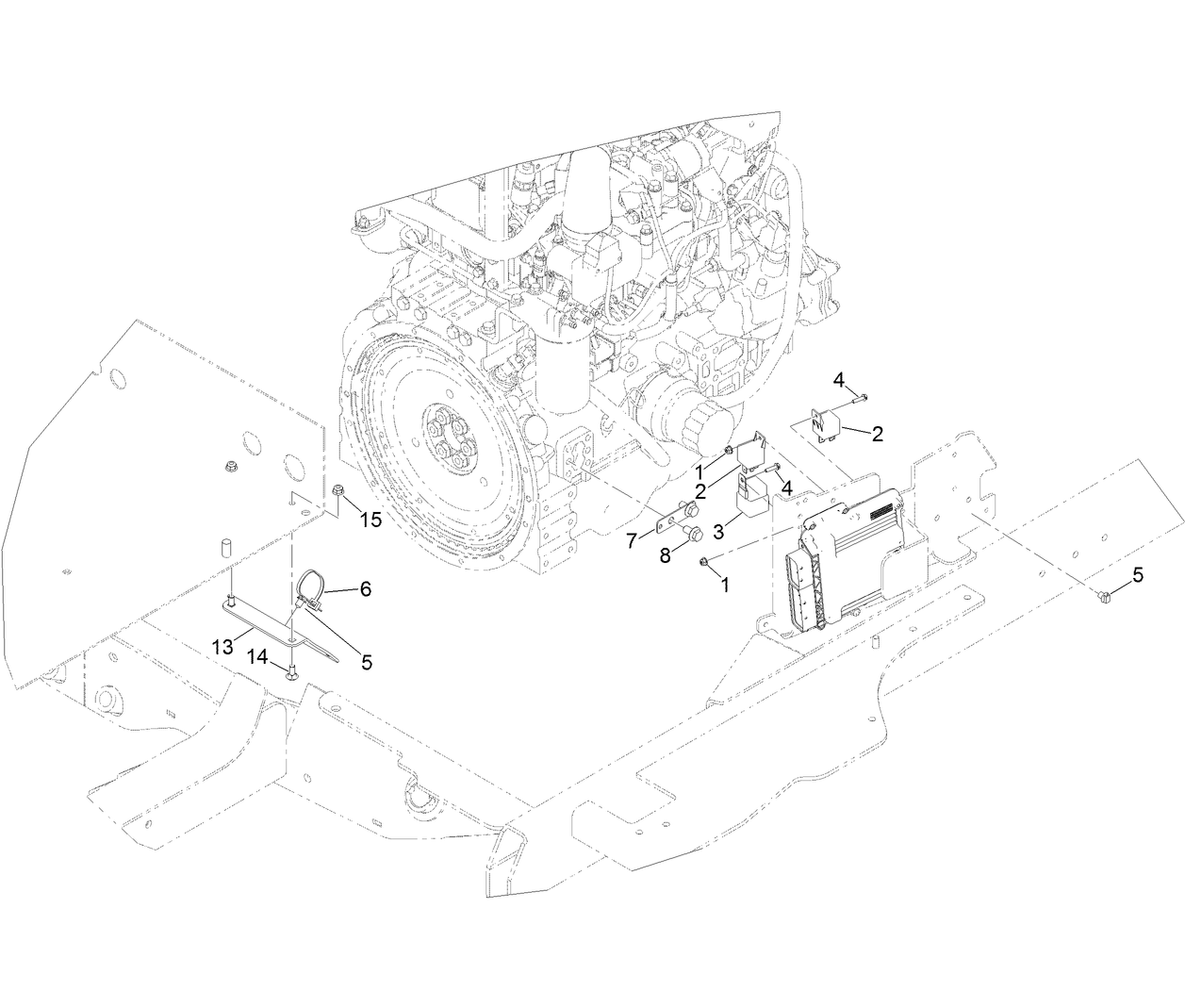 Mid Electrical Component Assembly