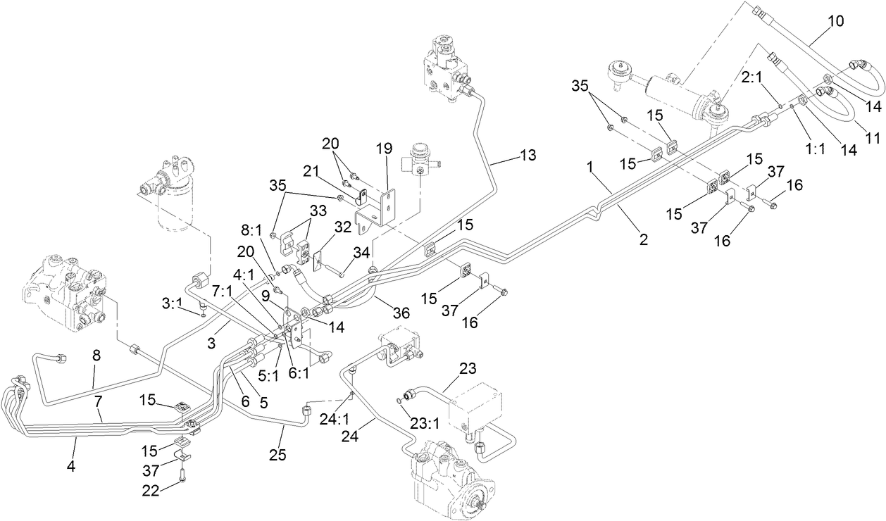Steering Hydraulic Assembly