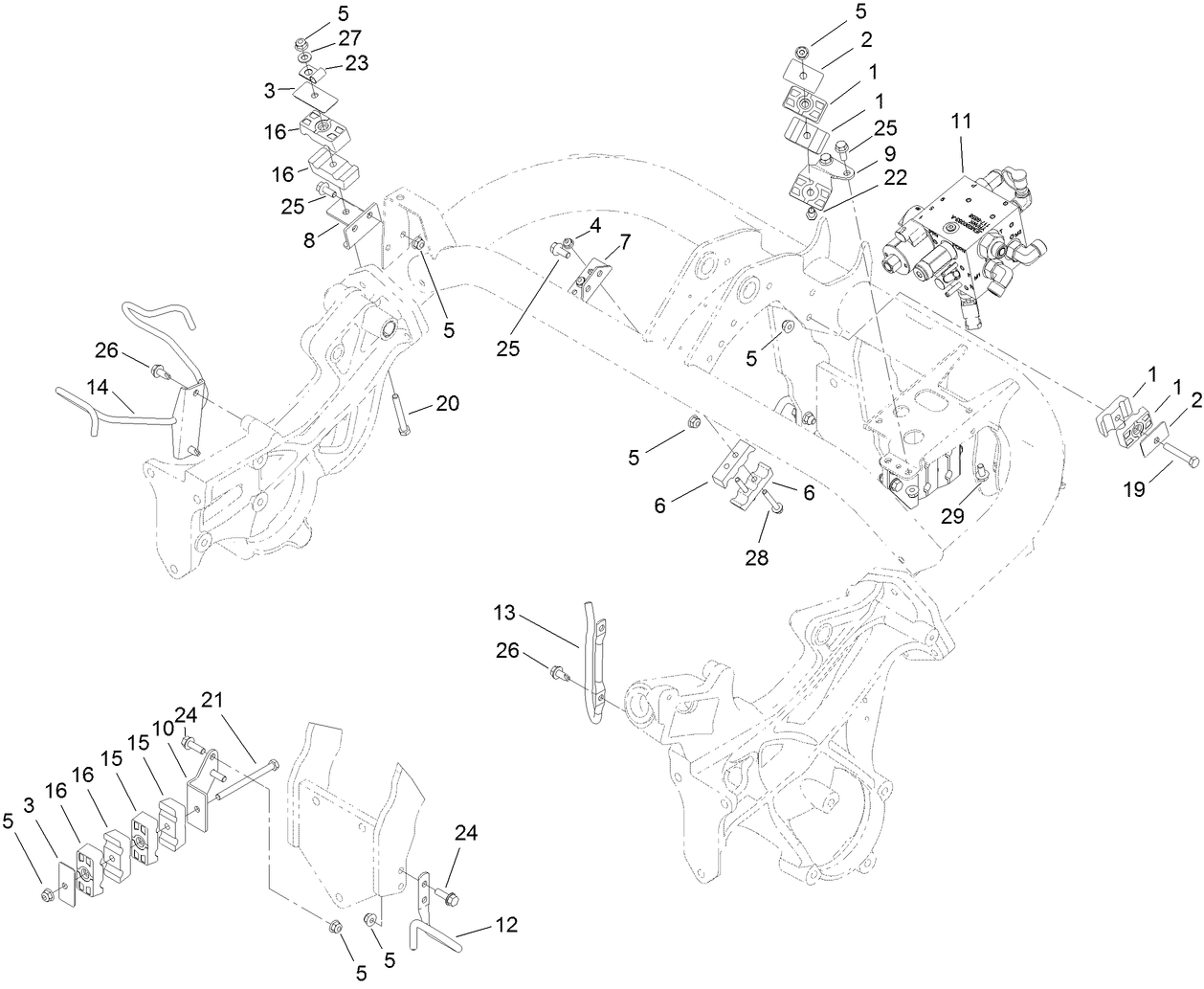 Hydraulic Mow Assembly