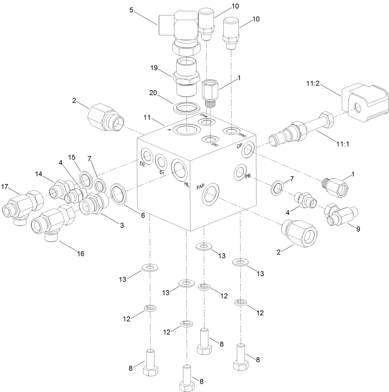 Transmission Manifold Assembly