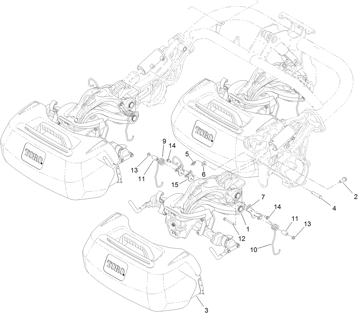 Suspension and Basket Assembly