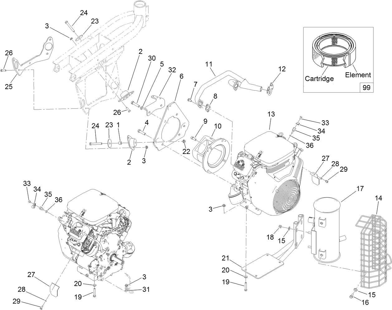 Engine Installation Assembly