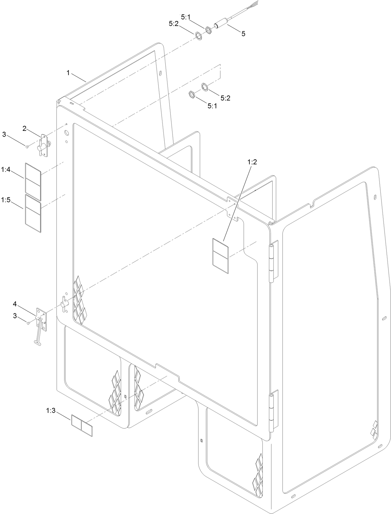 Stakedown Cage Assembly No. 125-6512