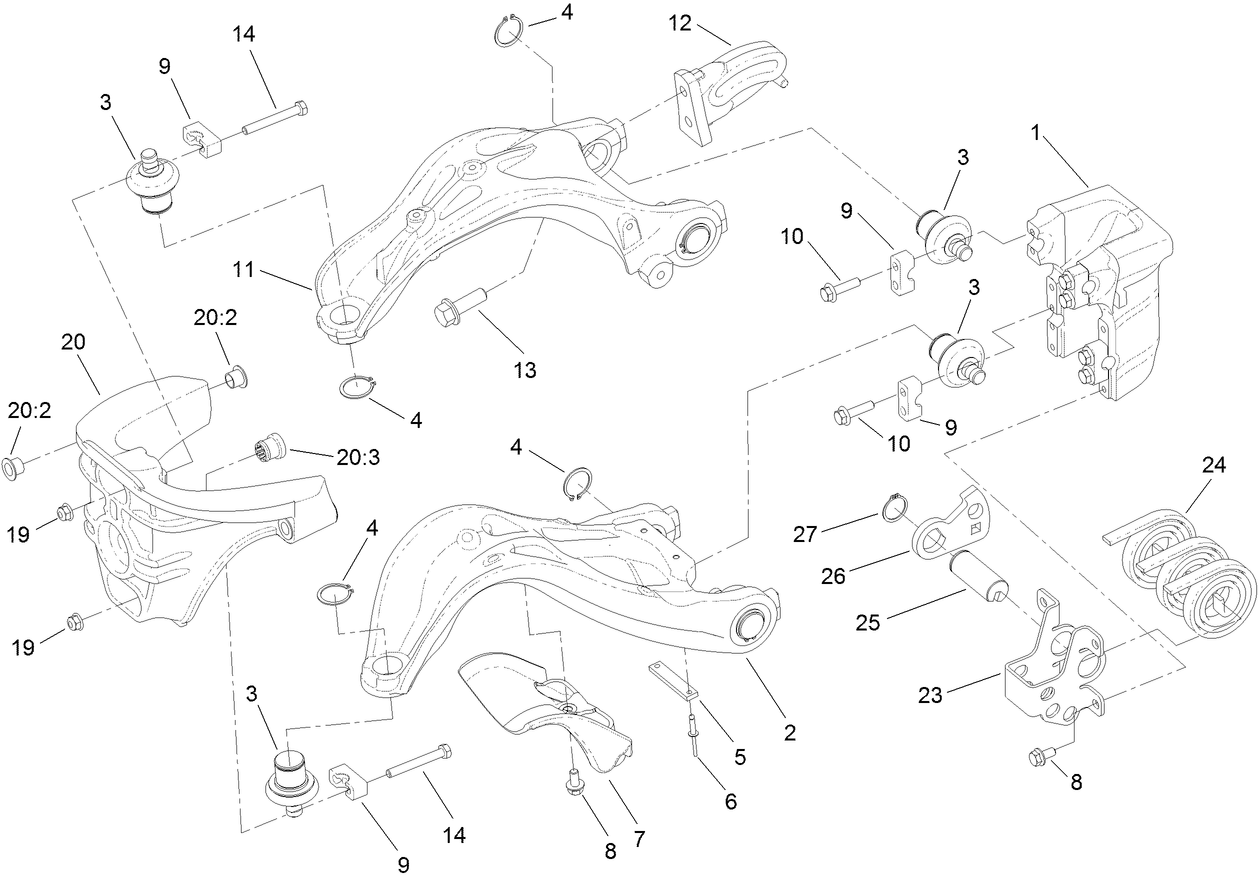 Suspension A-Arm Assembly
