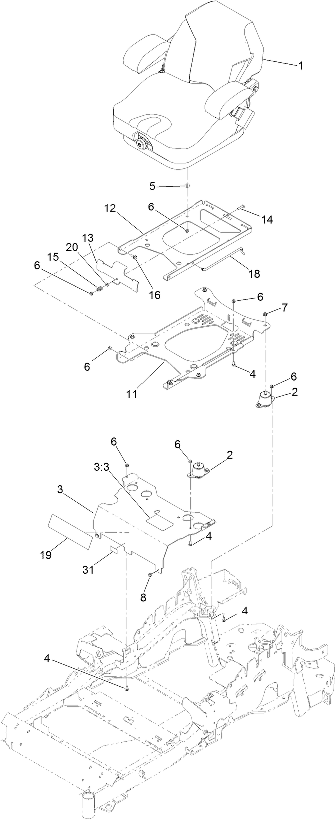 Seat Mount Assembly