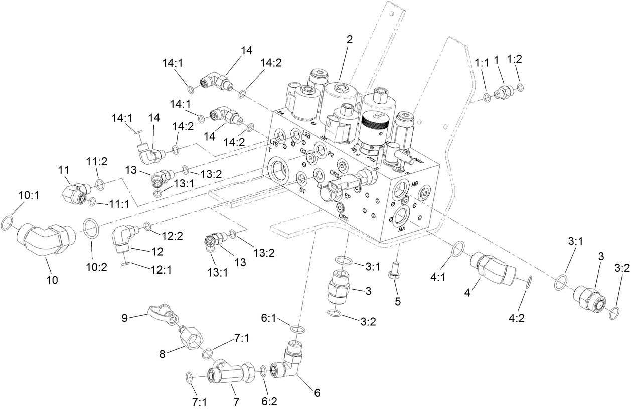 Hydraulic Manifold Assembly