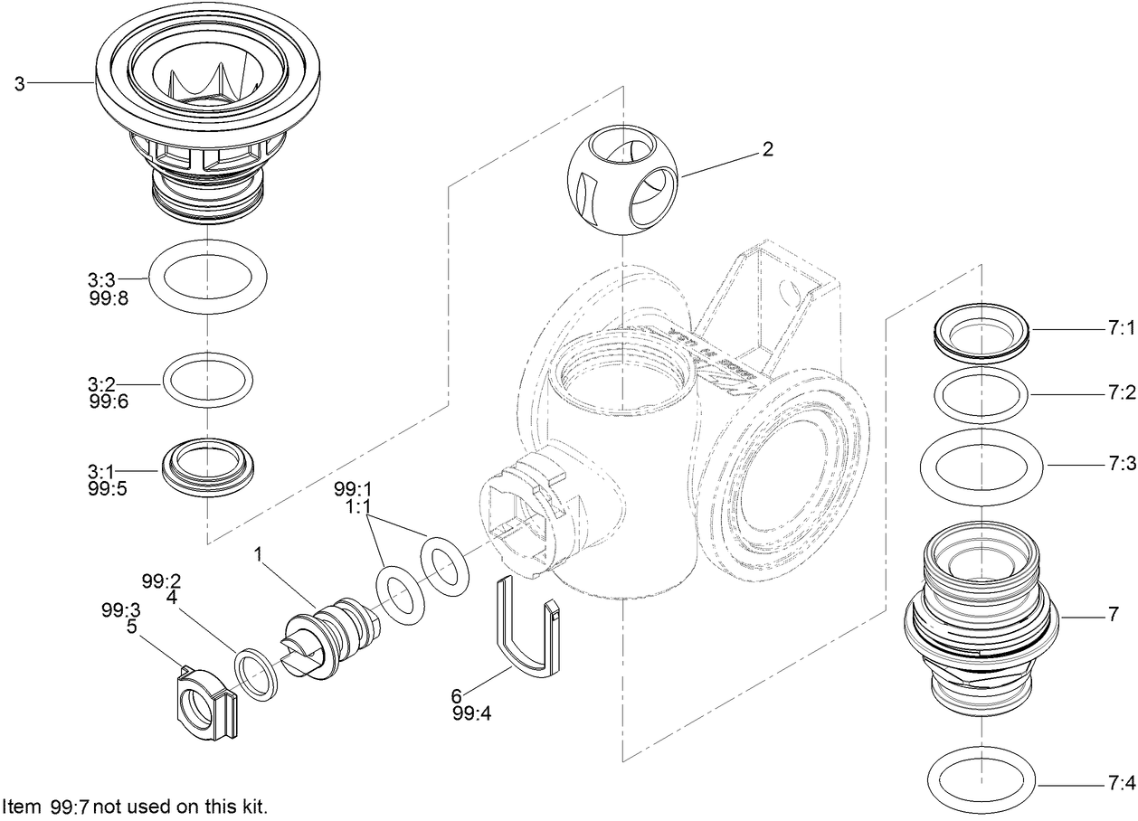 Manifold Valve Kit No. 131-7256