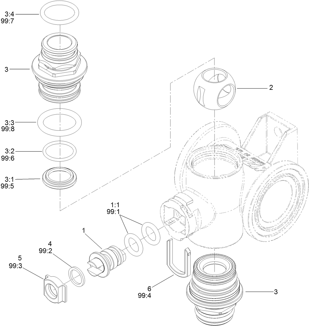 On/Off Manifold Valve Kit No. 127-9803