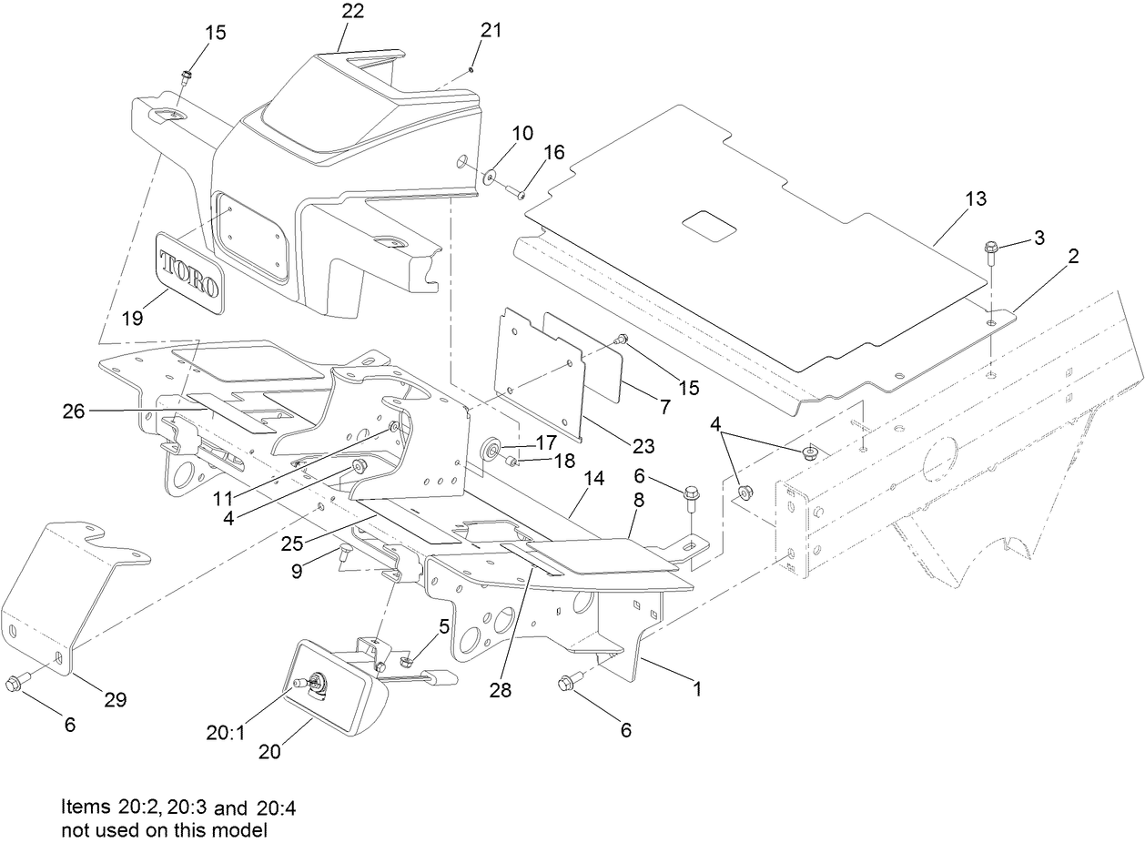 Operator Platform Assembly