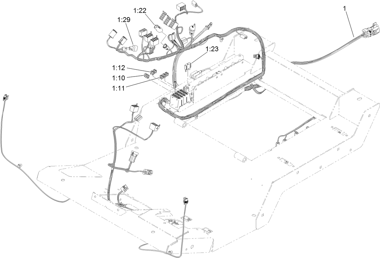 Platform Wire Harness and Fuse Assembly
