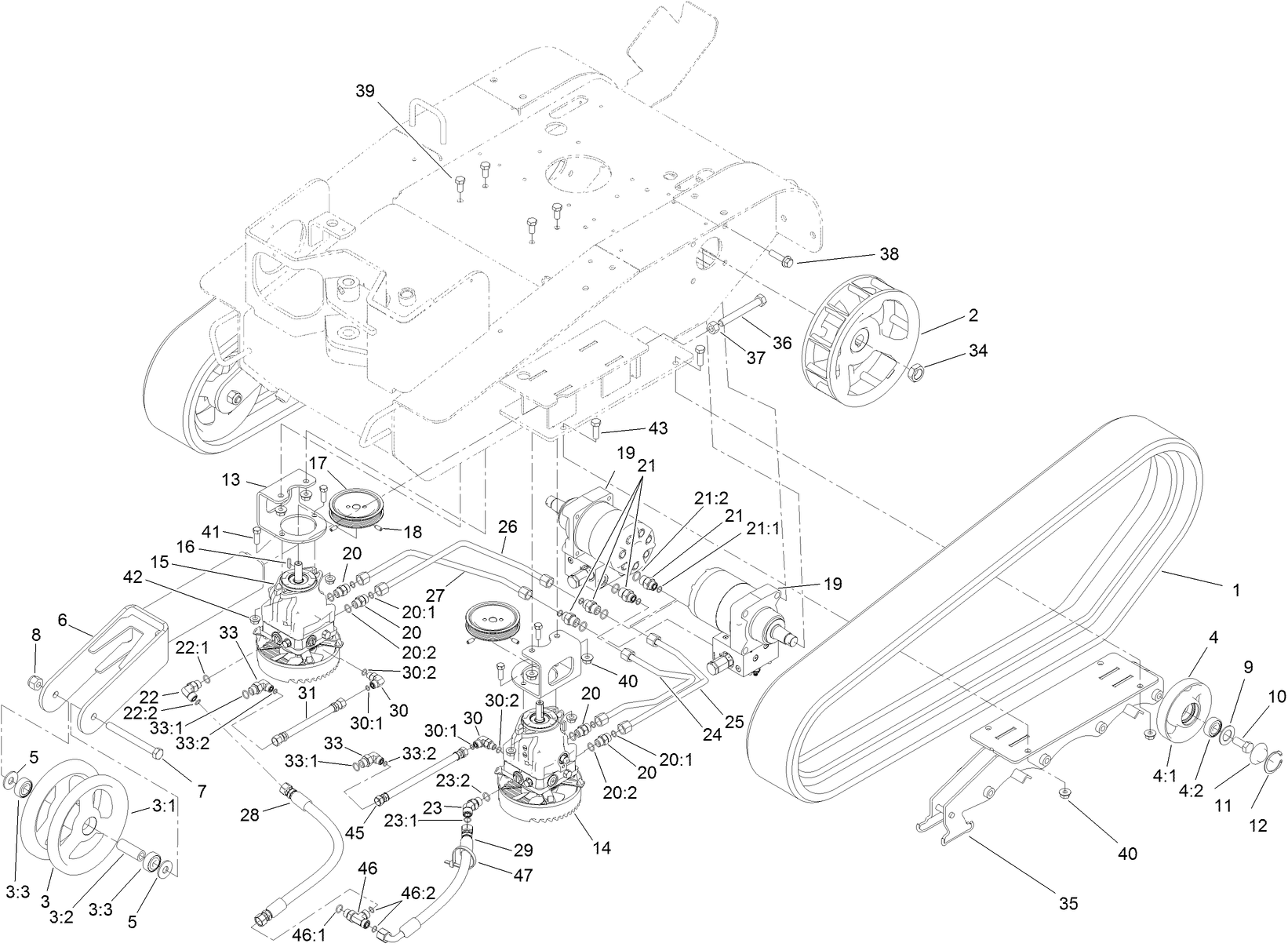 Track and Drive Assembly