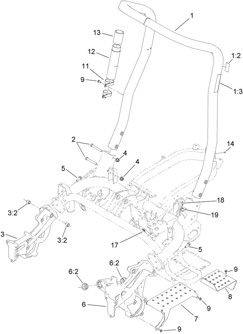 Roll-Over Protection System Assembly