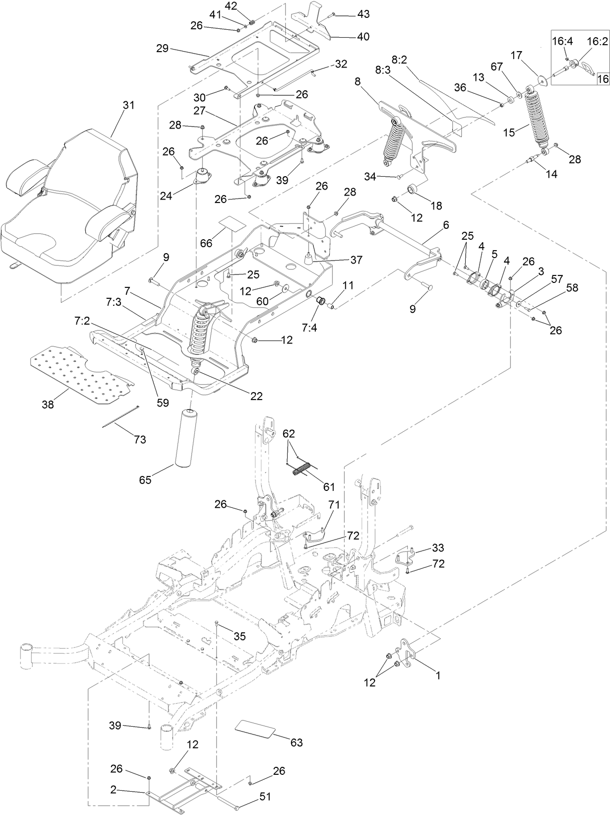 Suspension Platform Assembly