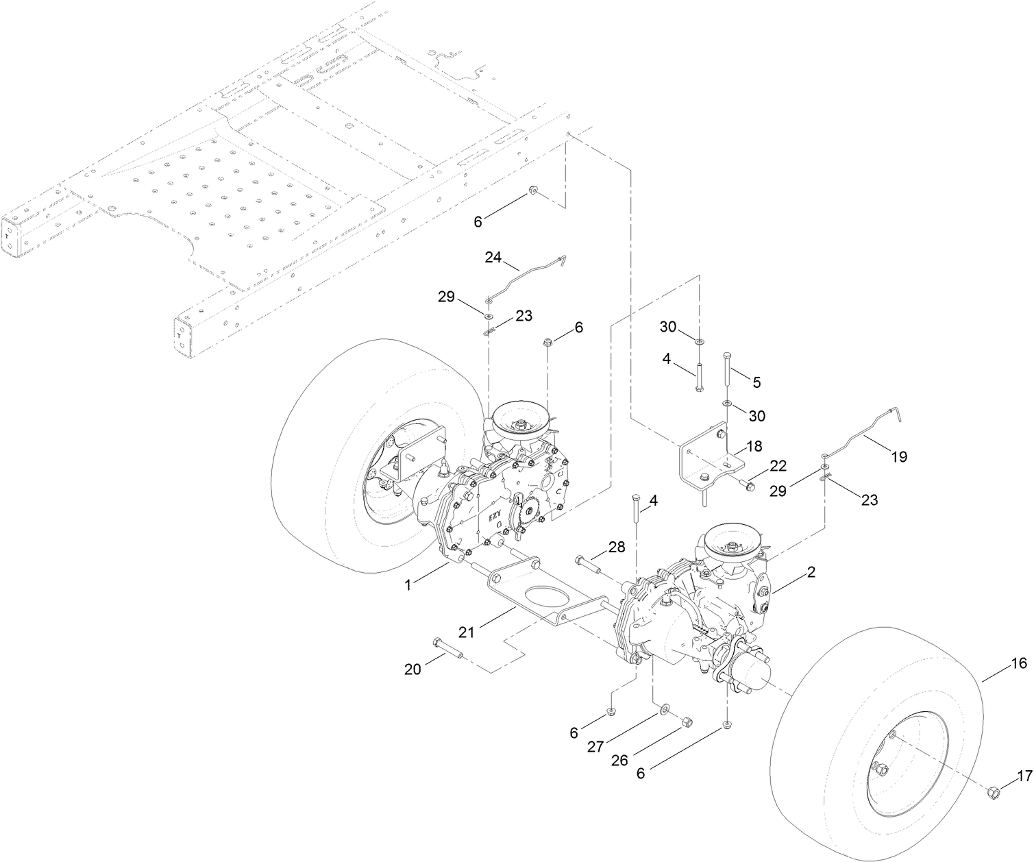 Hydro Transaxle Assembly