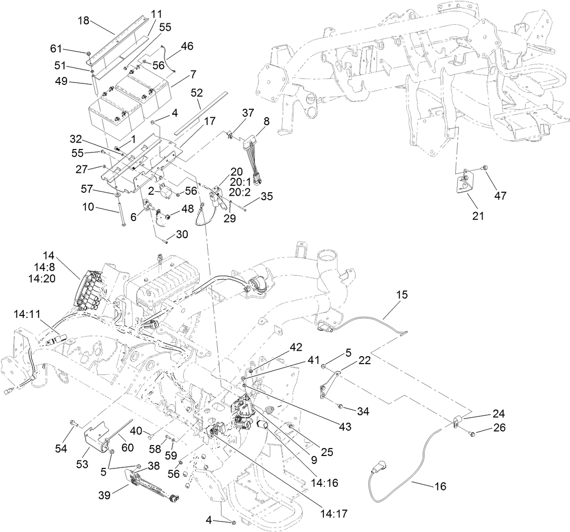 Electric Mow Battery Assembly