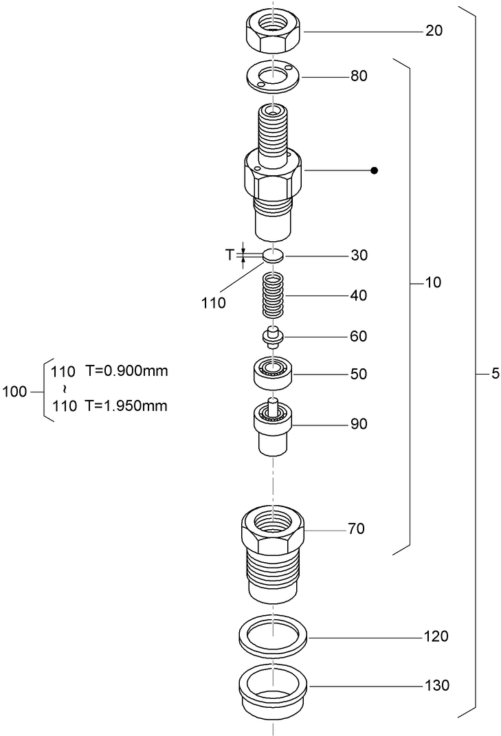 Nozzle Holder Assembly