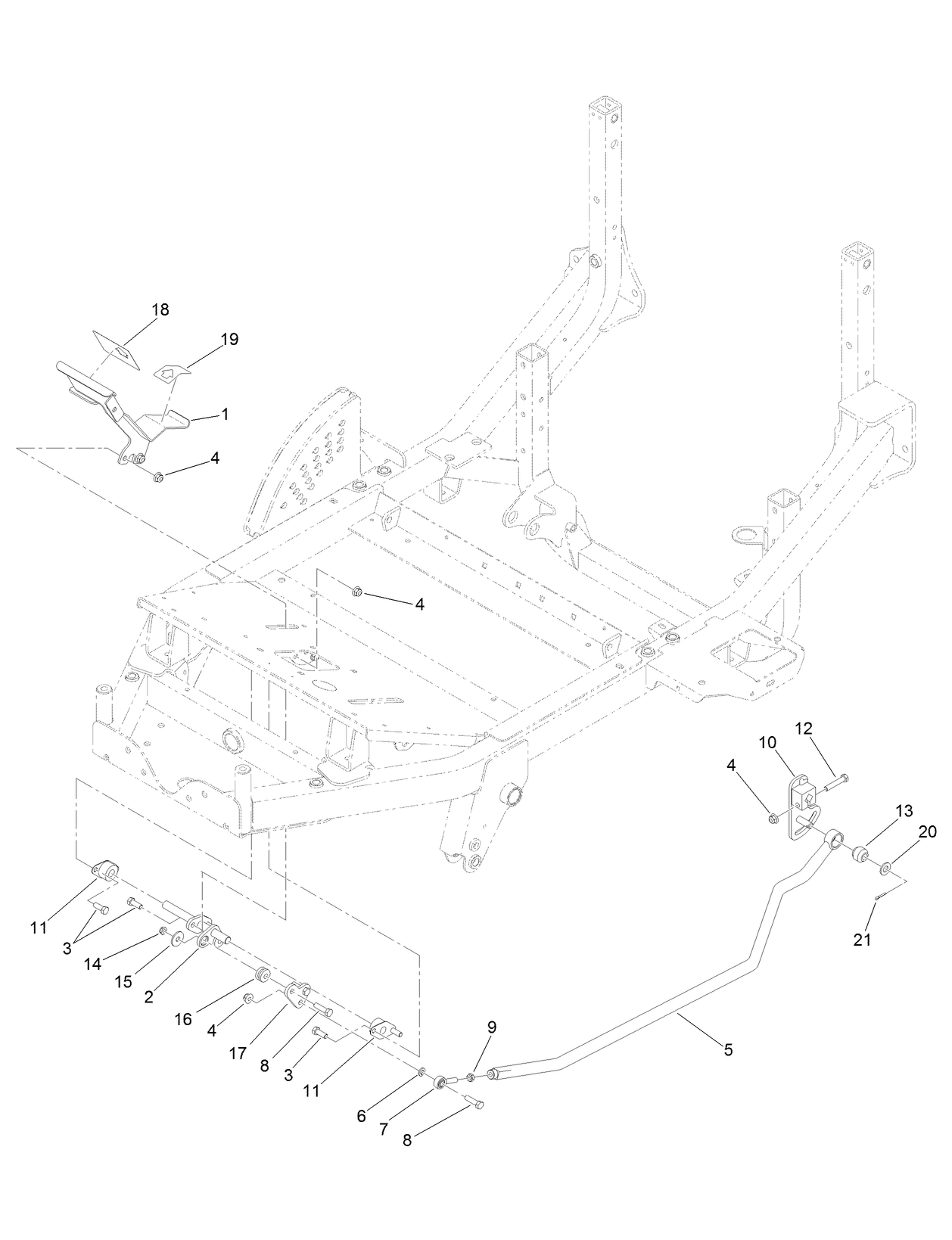 Traction Pedal Assembly
