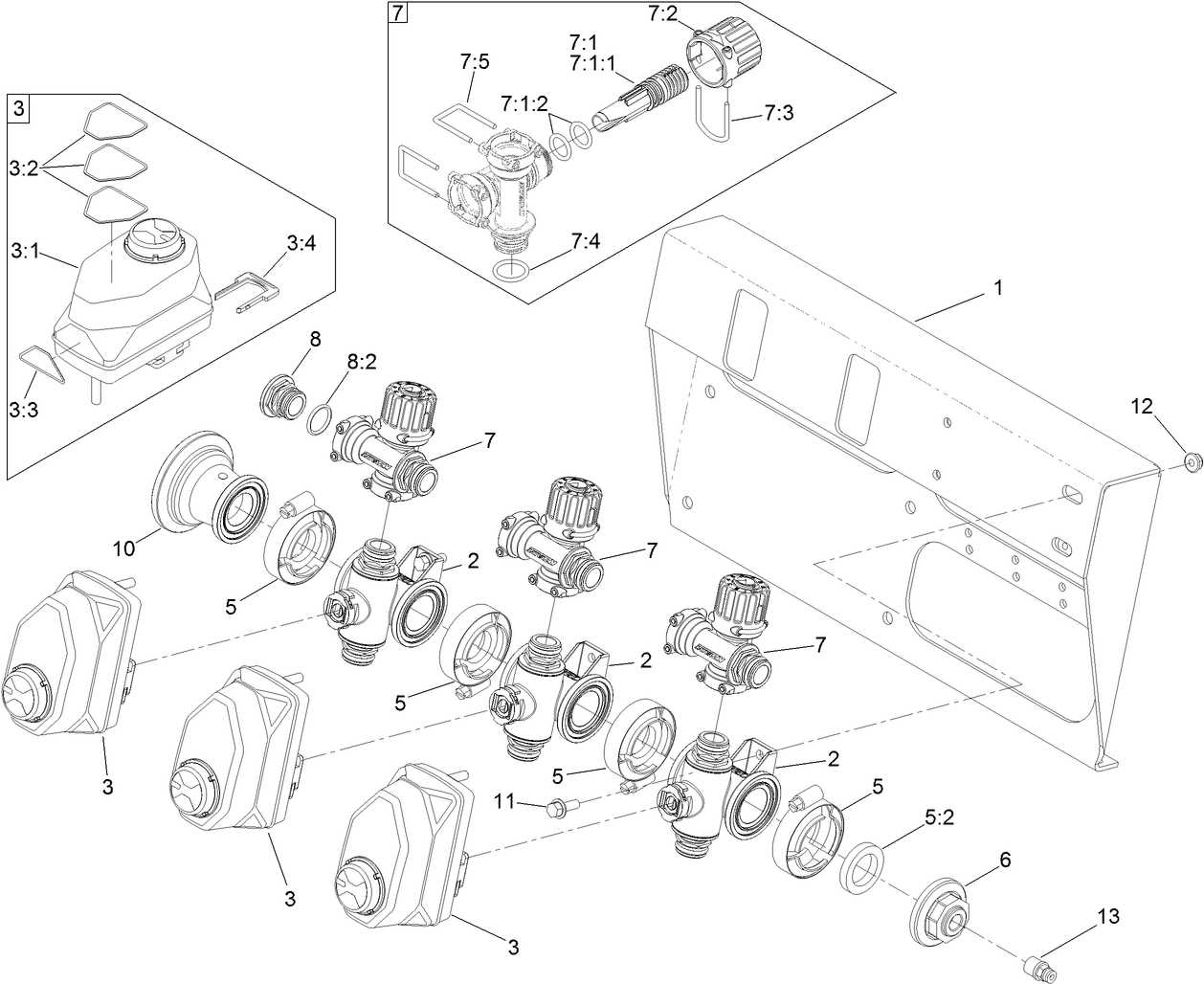 Section Valve Manifold Assembly