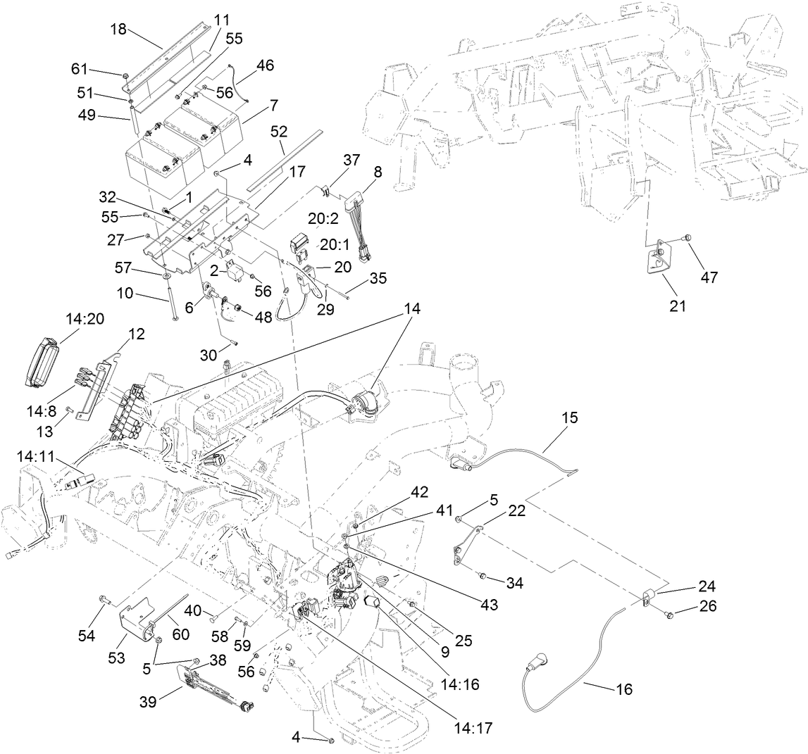 Electric Mow Battery Assembly