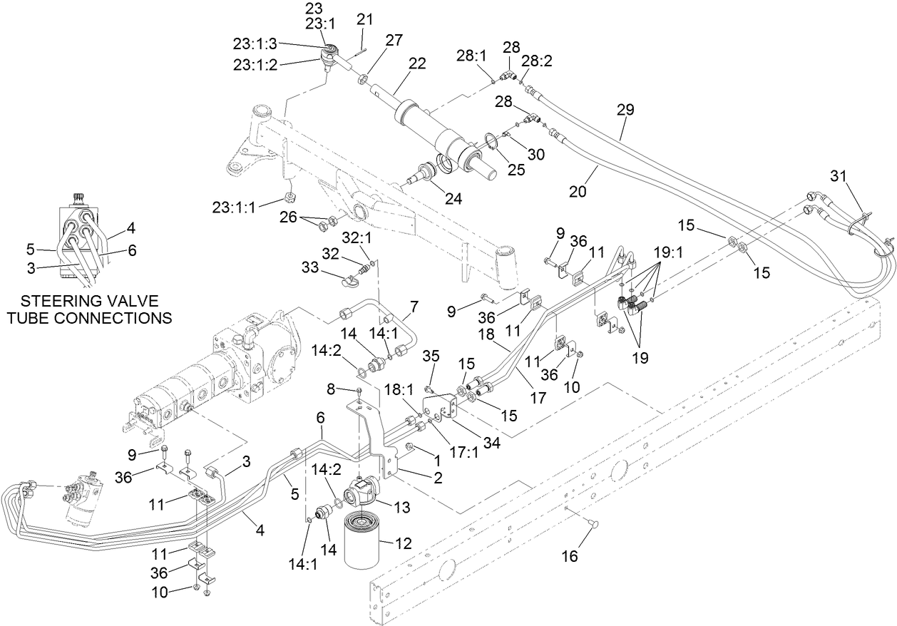 Steering Hydraulic Assembly