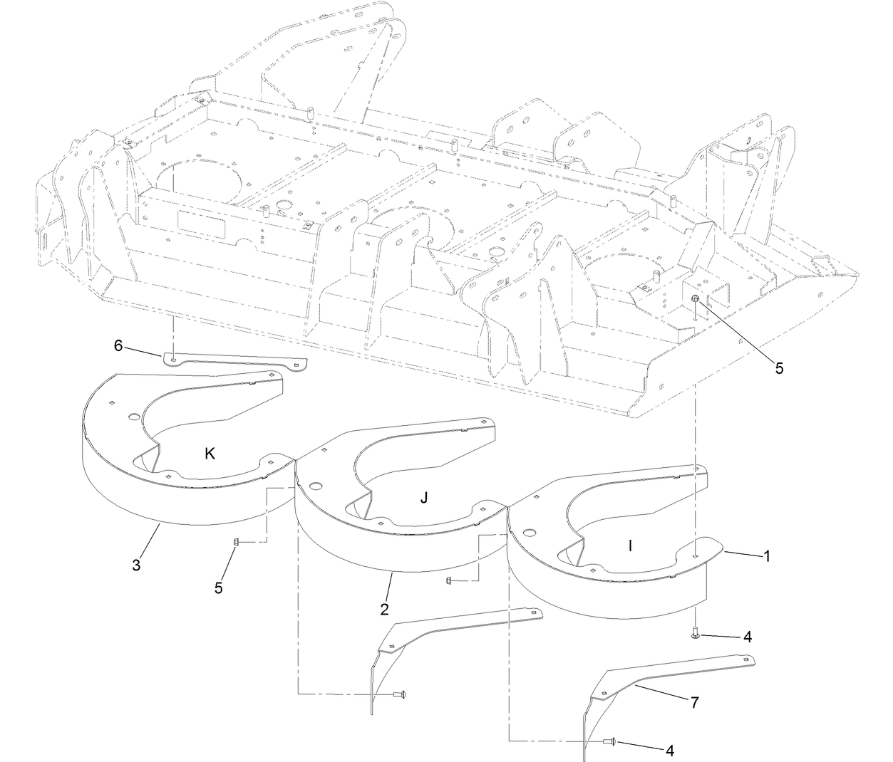 Right Hand Deck Chamber Assembly