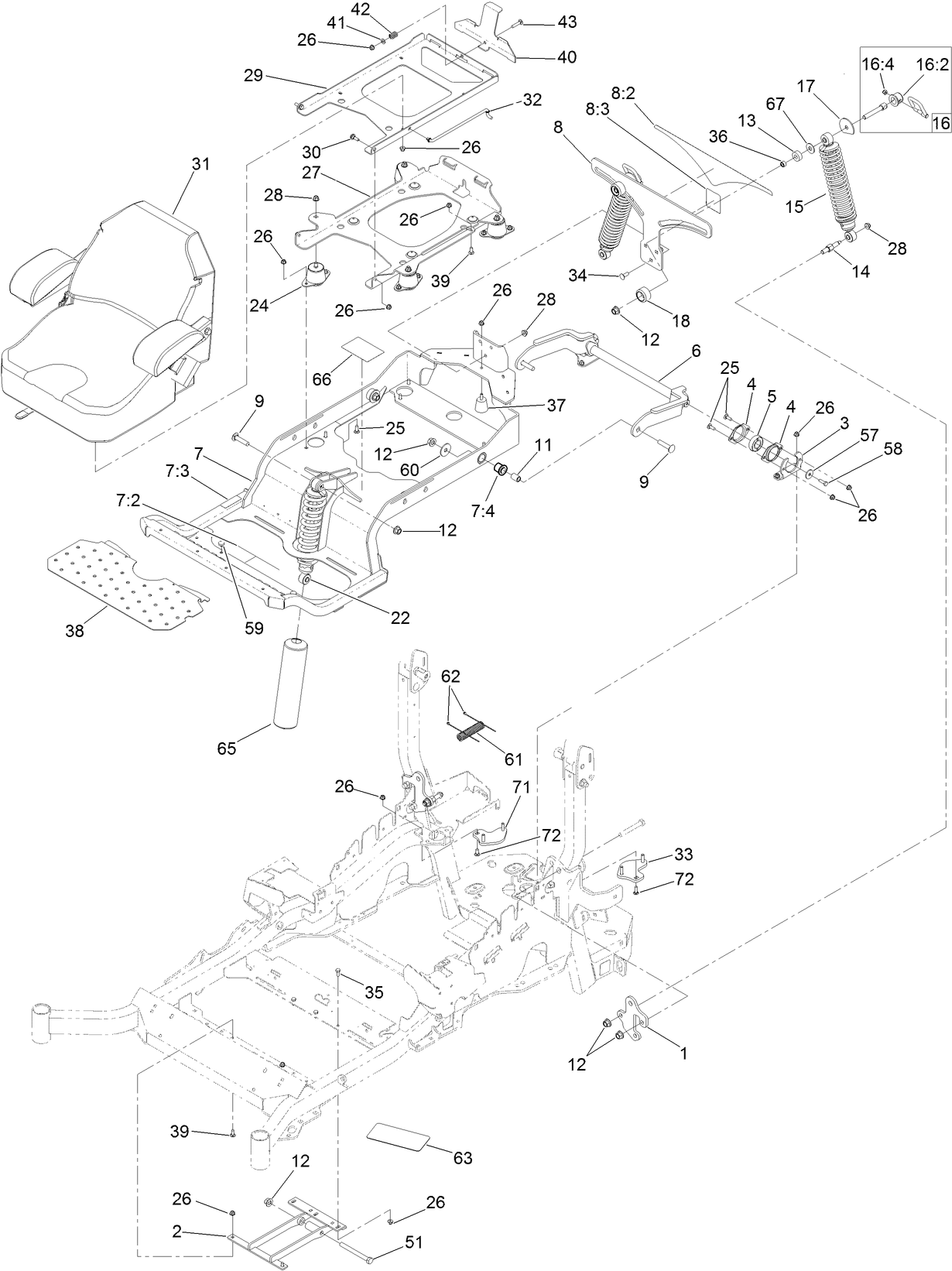 Suspension Platform Assembly