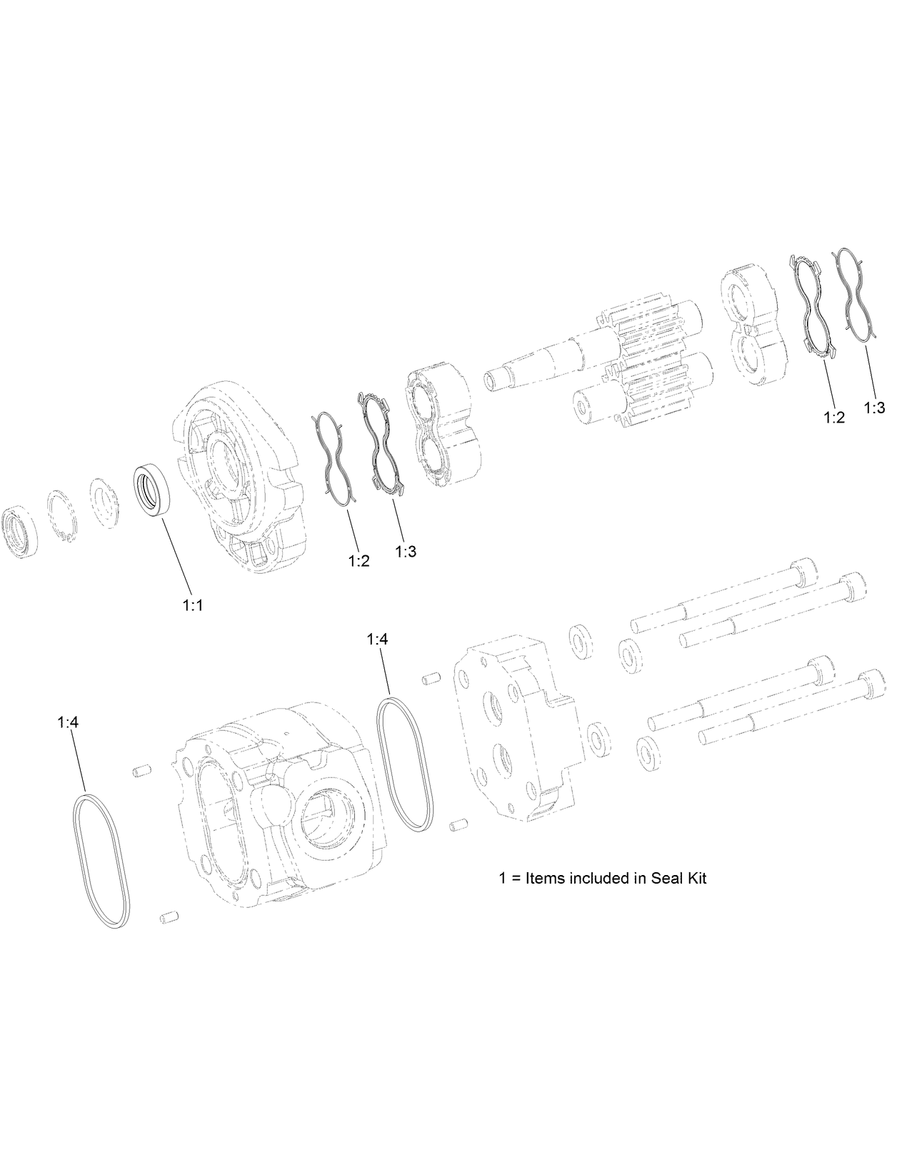 Hydraulic Motor Assembly No. 125-5392