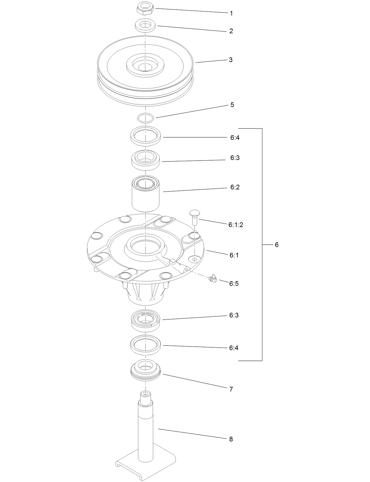 Double Spindle Assembly No. 117-9234