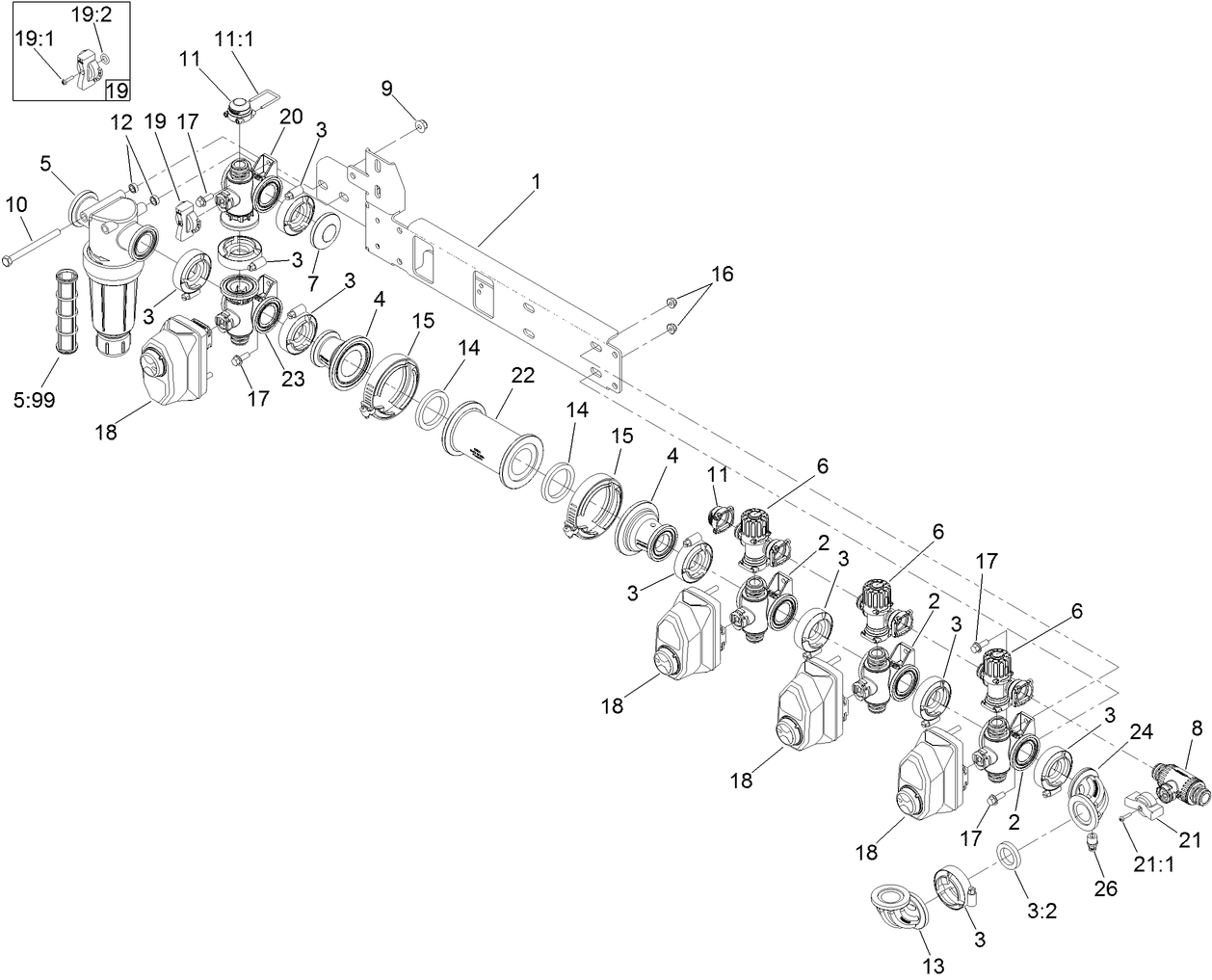 Spray Manifold Assembly