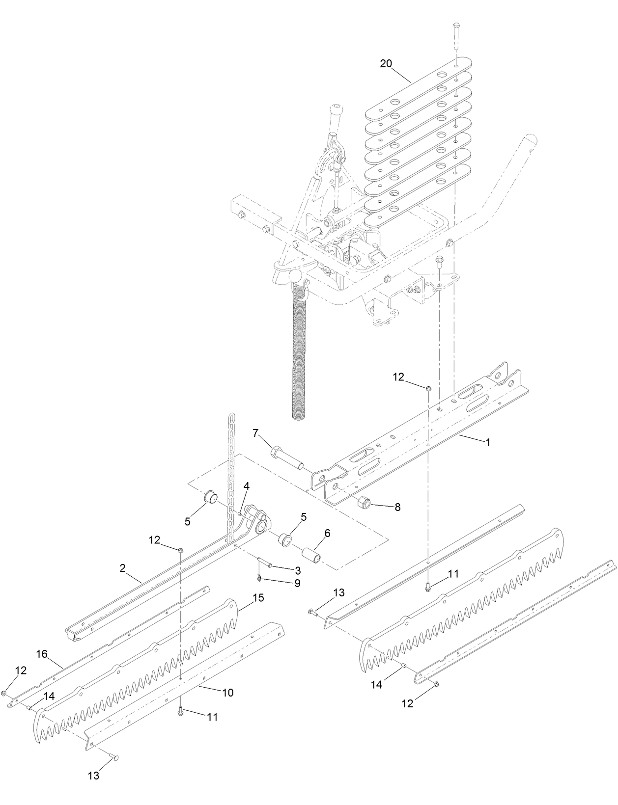 Trowel Plate Assembly