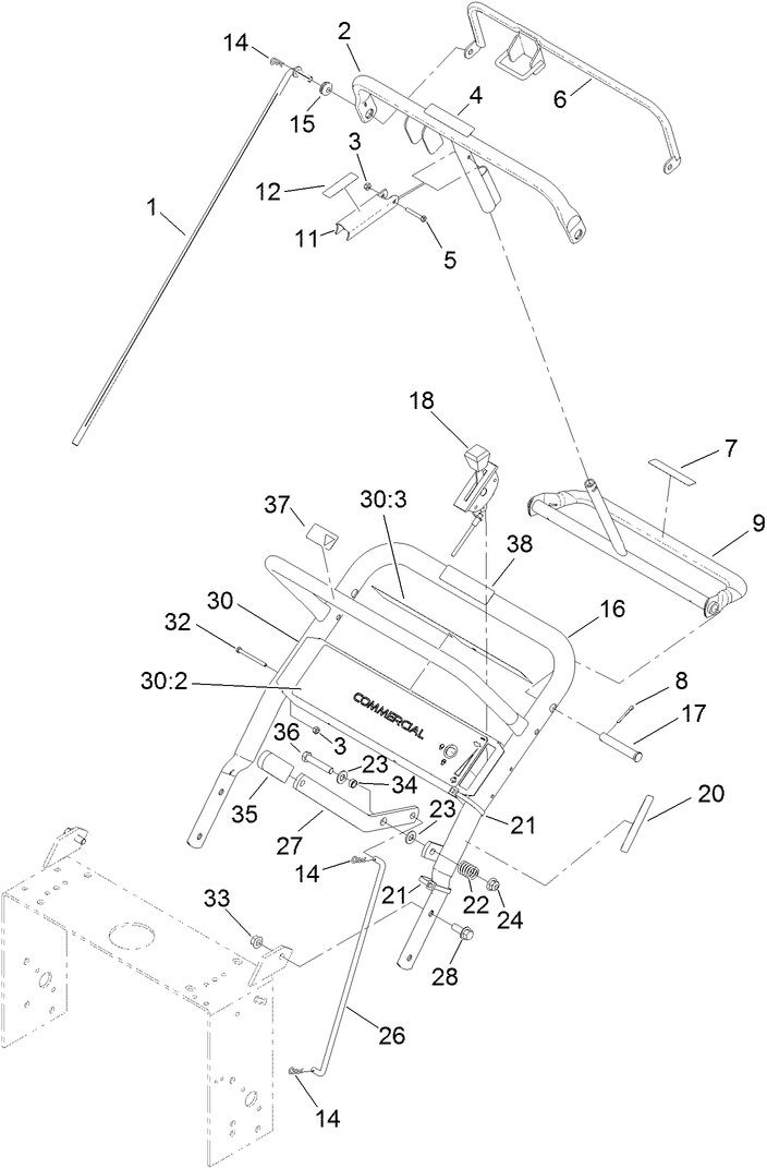Handle and Control Assembly
