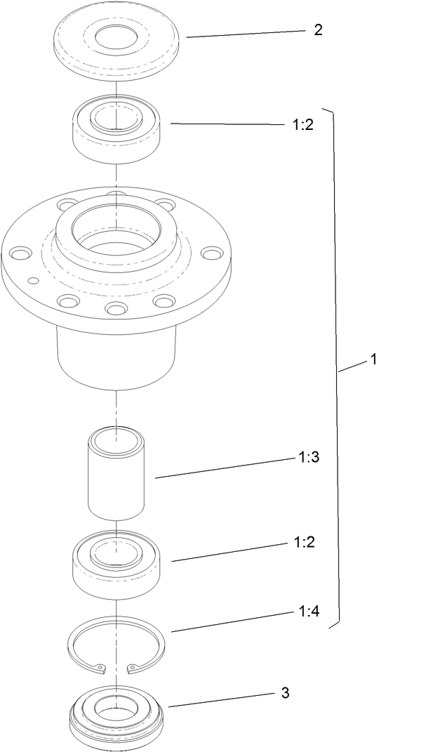Cutter Housing Assembly No. 107-4065