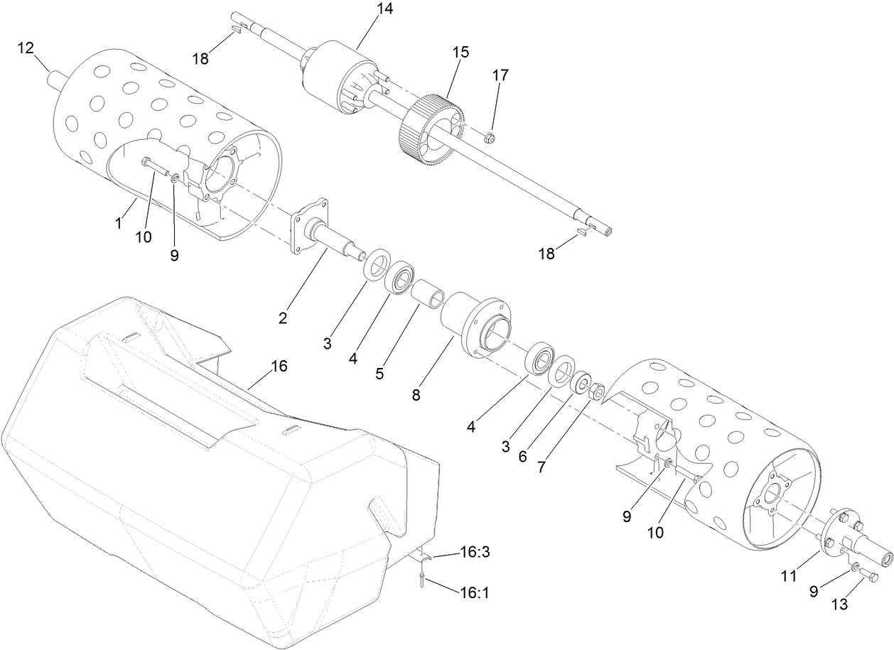 Drum and Basket Assembly